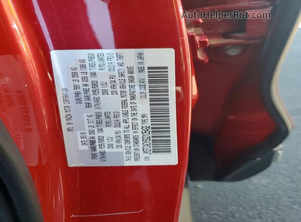JM3TCADY6G0105492 2016 MAZDA CX-9 Burgundy Շարժիչի բաժամունքի տեսք