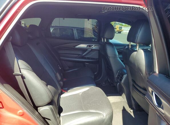 JM3TCADY6G0105492 2016 MAZDA CX-9 Burgundy Հետևի նստատեղերի տեսք