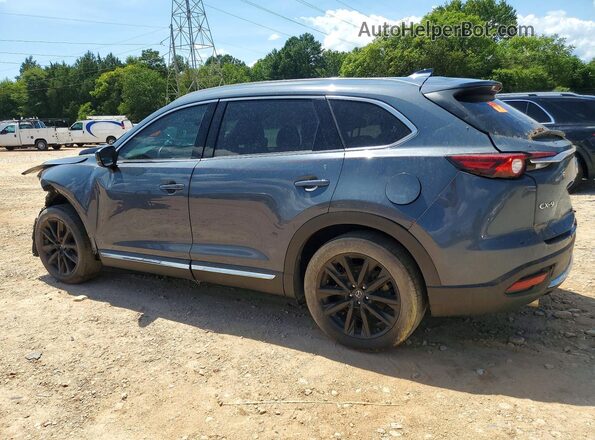 JM3TCADY8M0508398 2021 MAZDA CX-9 Blue Հետևի ձախ