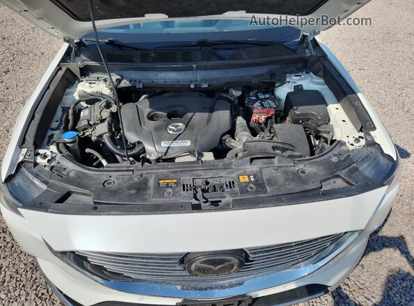 JM3TCADY9J0213192 2018 MAZDA CX-9 White Widok komory silnika