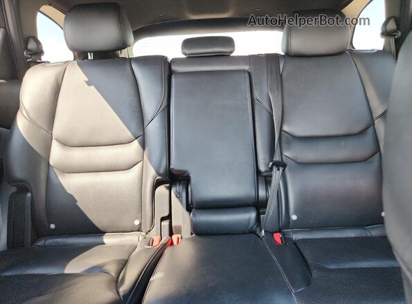 JM3TCADY9J0213192 2018 MAZDA CX-9 White Widok tylnych siedzeń