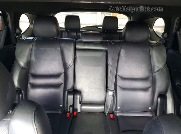 JM3TCADY9K0309017 2019 MAZDA CX-9 Silver Widok tylnych siedzeń