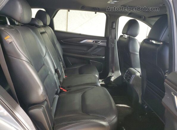 JM3TCADY9K0309017 2019 MAZDA CX-9 Silver Widok wnętrza z tyłu