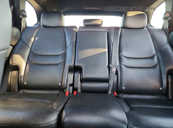 JM3TCADYXG0101736 2016 MAZDA CX-9 Silver Հետևի նստատեղերի տեսք