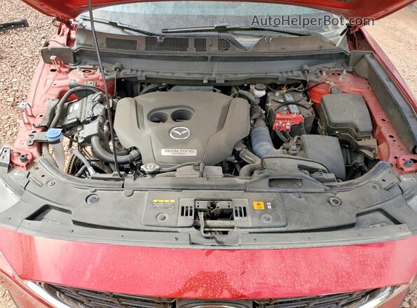 JM3TCBAY0P0637220 2023 MAZDA CX-9 Red ძრავის განყოფილების ხედი