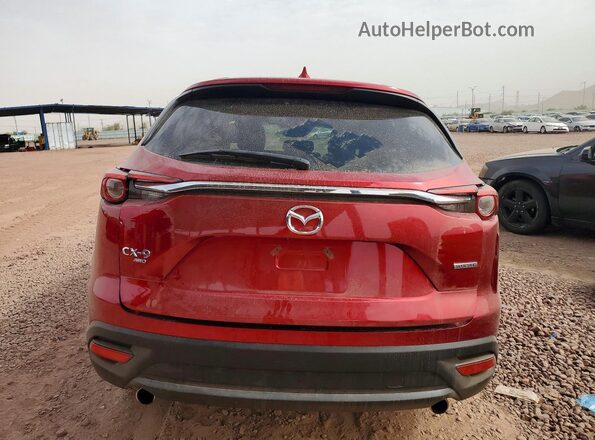 JM3TCBAY0P0637220 2023 MAZDA CX-9 Red უკანა ხედი