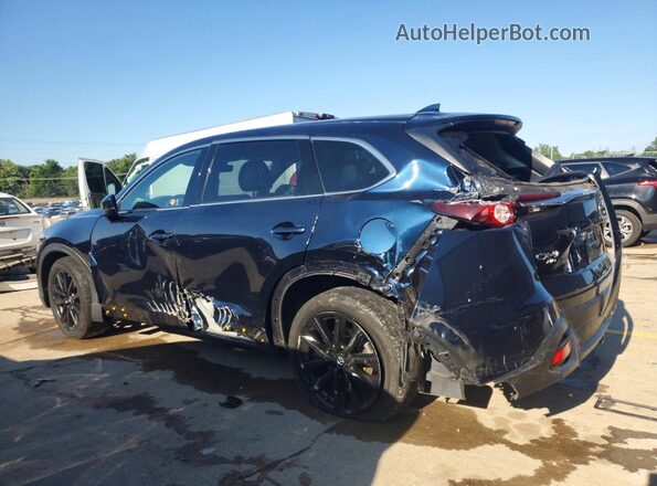 JM3TCBAY0P0651764 2023 MAZDA CX-9 Синий Задняя левая четверть