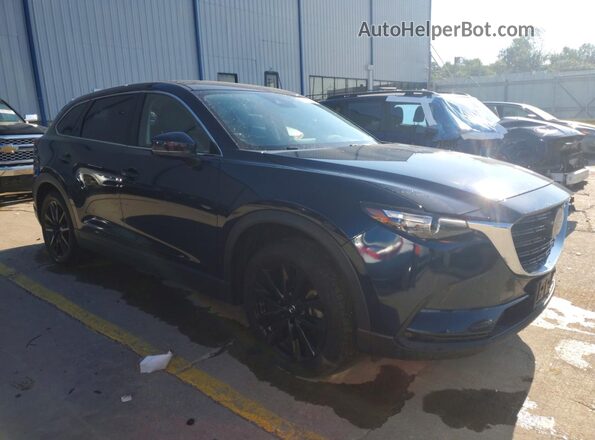 JM3TCBAY0P0651764 2023 MAZDA CX-9 Синий Передняя правая четверть