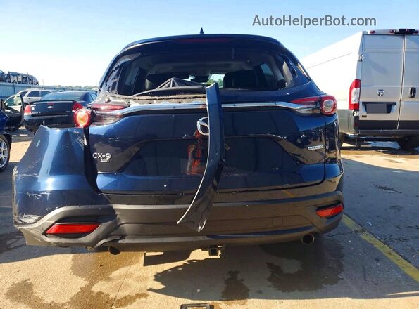 JM3TCBAY0P0651764 2023 MAZDA CX-9 Синий Вид сзади