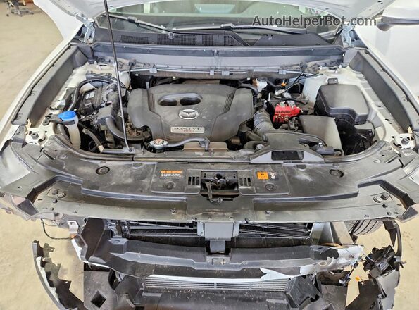 JM3TCBAY1N0609360 2022 MAZDA CX-9 White Widok komory silnika