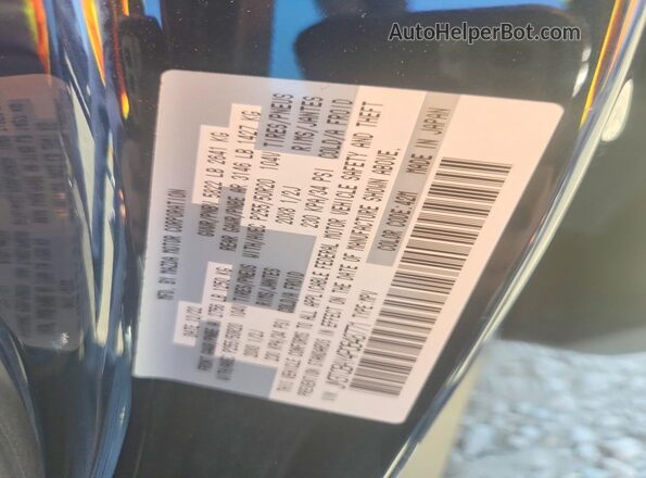 JM3TCBAY4P0648771 2023 MAZDA CX-9 Blue VIN კოდის სტიკერის ხედი