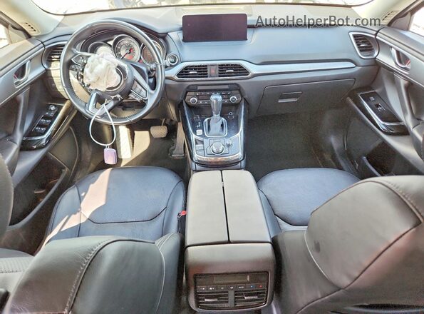 JM3TCBAY6P0656676 2023 MAZDA CX-9 Silver Widok deski rozdzielczej