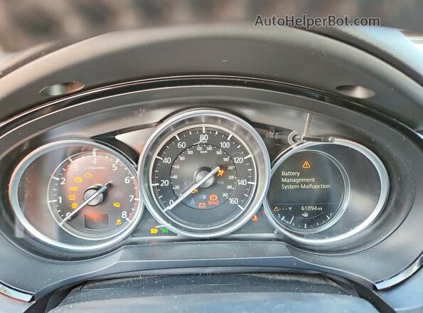 JM3TCBAY6P0656676 2023 MAZDA CX-9 Silver Widok zestawu wskaźników