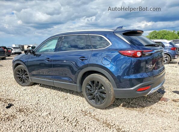 JM3TCBAYXN0624536 2022 MAZDA CX-9 Blue Trasero izquierdo
