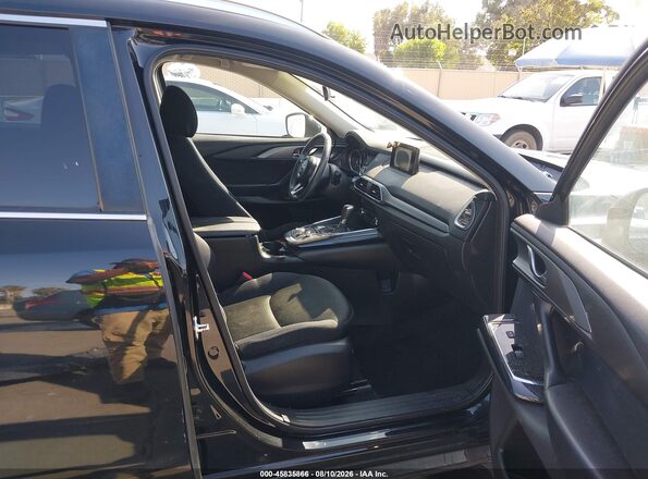 JM3TCBBY0H0134738 2017 MAZDA CX-9 Black Вид салону спереду