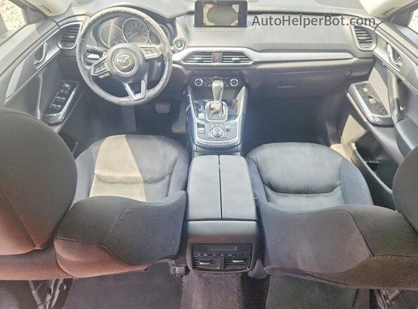 JM3TCBBY1G0112519 2016 MAZDA CX-9 Blue Widok deski rozdzielczej