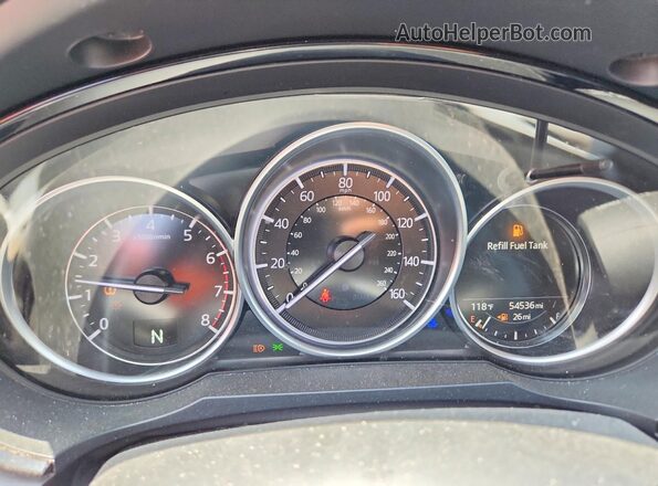 JM3TCBBY1N0605260 2022 MAZDA CX-9 Синий Вид щитка приборов