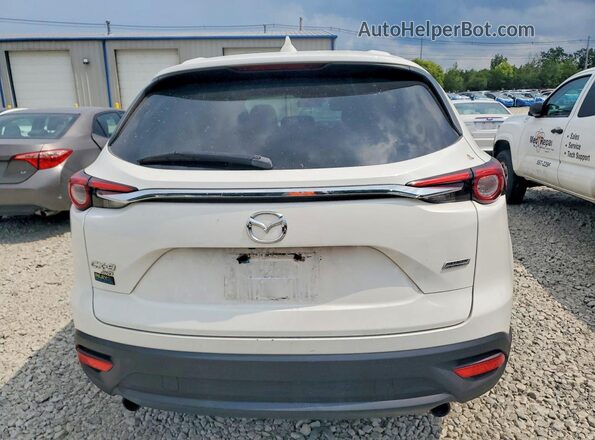 JM3TCBBY6J0226703 2018 MAZDA CX-9 White უკანა ხედი