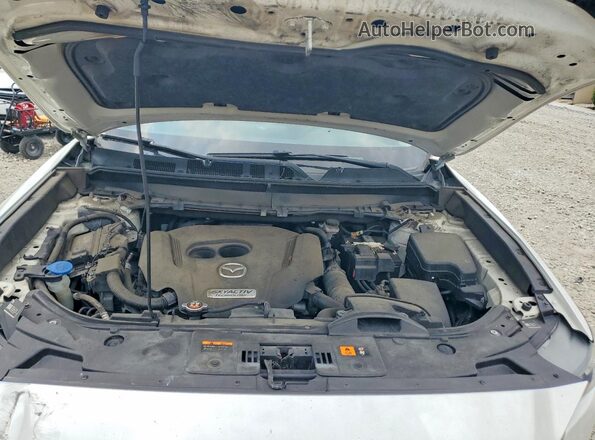 JM3TCBBY6J0226703 2018 MAZDA CX-9 White ძრავის განყოფილების ხედი