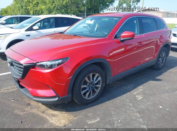 JM3TCBCY2G0118229 2016 MAZDA CX-9 Red Առջևի ձախ երեք քառորդ տեսարան