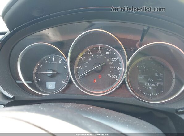 JM3TCBCY2G0118229 2016 MAZDA CX-9 Red Հետևի նստատեղերի տեսք