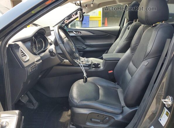 JM3TCBCY2M0542098 2021 MAZDA CX-9 Gray წინა სალონის ხედი
