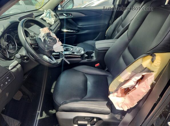 JM3TCBCY2N0625452 2022 MAZDA CX-9 Black Widok wnętrza z przodu