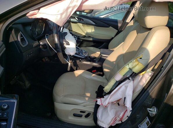 JM3TCBCY3J0210392 2018 MAZDA CX-9 Серый Вид салона спереди