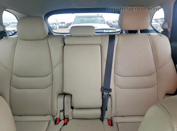 JM3TCBCY3K0310199 2019 MAZDA CX-9 White Հետևի նստատեղերի տեսք