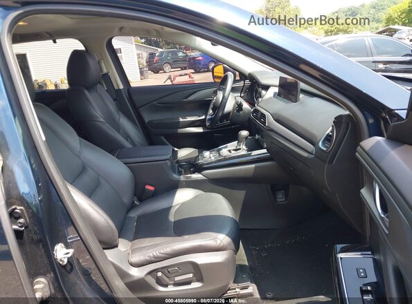 JM3TCBCY3M0519168 2021 MAZDA CX-9 Dark Blue Вид салона спереди