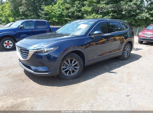 JM3TCBCY3M0519168 2021 MAZDA CX-9 Dark Blue Передняя левая четверть