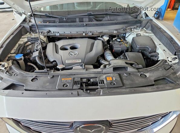 JM3TCBCY3M0536553 2021 MAZDA CX-9 White Widok komory silnika