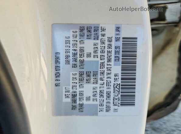 JM3TCBCY4J0202592 2018 MAZDA CX-9 White Widok wnętrza 360 stopni