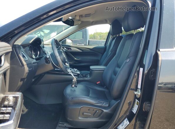 JM3TCBCY4J0213771 2018 MAZDA CX-9 Черный Вид салона спереди