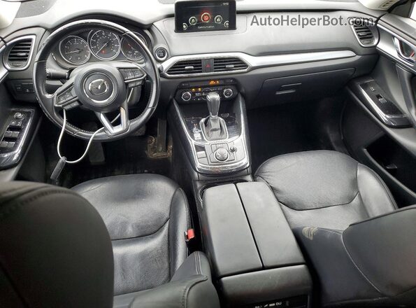 JM3TCBCY4J0223880 2018 MAZDA CX-9 Charcoal წინა პანელის ხედი