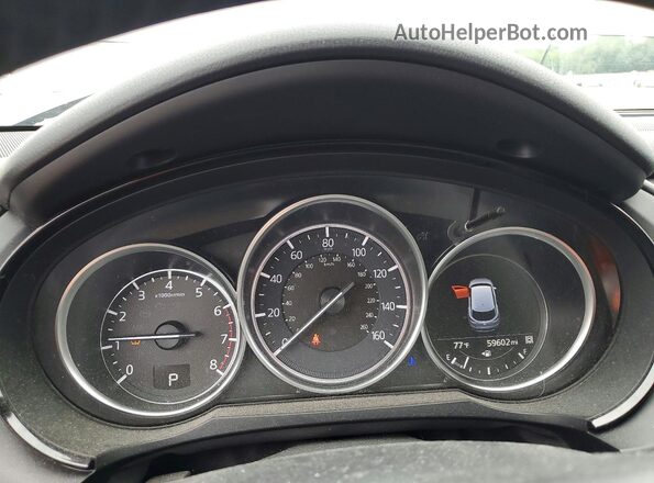 JM3TCBCY4J0223880 2018 MAZDA CX-9 Charcoal ხელსაწყოთა პანელის ხედი