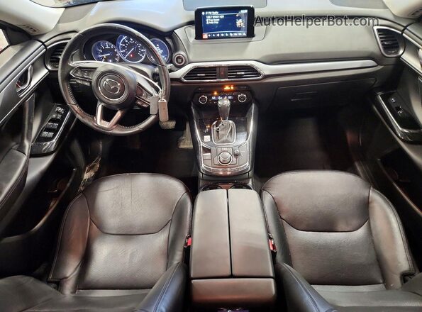 JM3TCBCY7J0226448 2018 MAZDA CX-9 Gray წინა პანელის ხედი