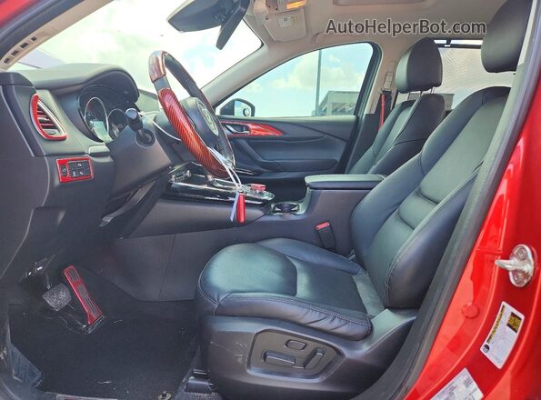 JM3TCBCY7M0519903 2021 MAZDA CX-9 Red წინა სალონის ხედი