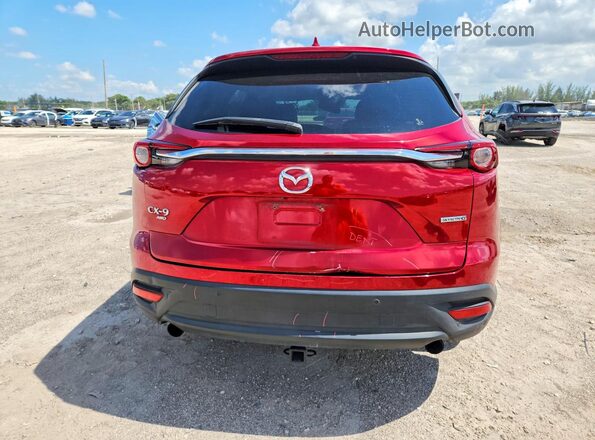 JM3TCBCY7M0519903 2021 MAZDA CX-9 Red უკანა ხედი