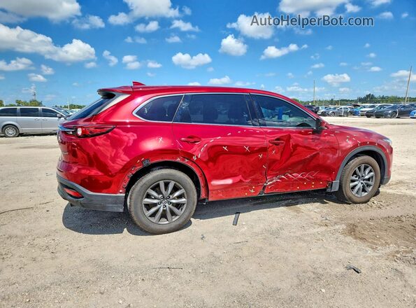 JM3TCBCY7M0519903 2021 MAZDA CX-9 Red უკანა მარჯვენა