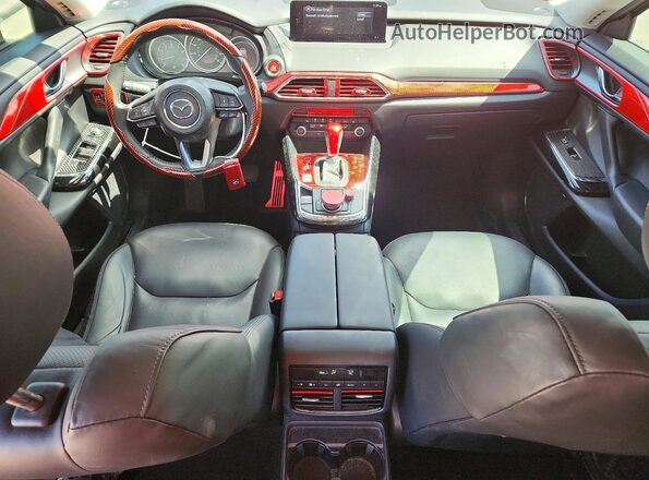JM3TCBCY7M0519903 2021 MAZDA CX-9 Red წინა პანელის ხედი