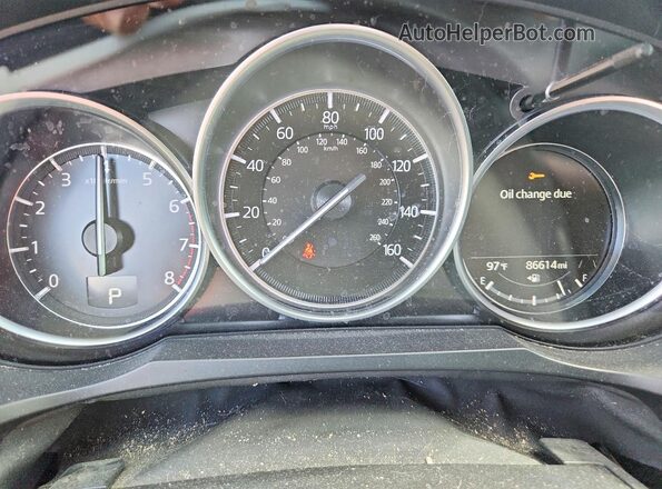 JM3TCBCY7M0519903 2021 MAZDA CX-9 Red ხელსაწყოთა პანელის ხედი