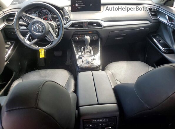 JM3TCBCY7M0524373 2021 MAZDA CX-9 Blue Widok deski rozdzielczej