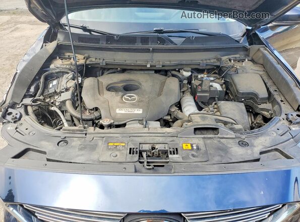 JM3TCBCY7M0524373 2021 MAZDA CX-9 Blue Widok komory silnika