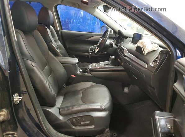 JM3TCBCY8K0328584 2019 MAZDA CX-9 Blue Vista interior delantera