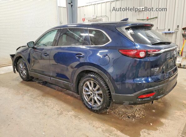 JM3TCBCY8K0328584 2019 MAZDA CX-9 Blue Trasero izquierdo