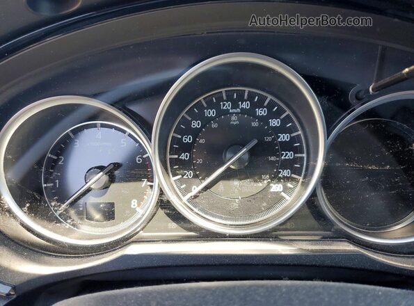 JM3TCBCY8M0453250 2021 MAZDA CX-9 Blue Սարքավորումների վահանակի տեսք