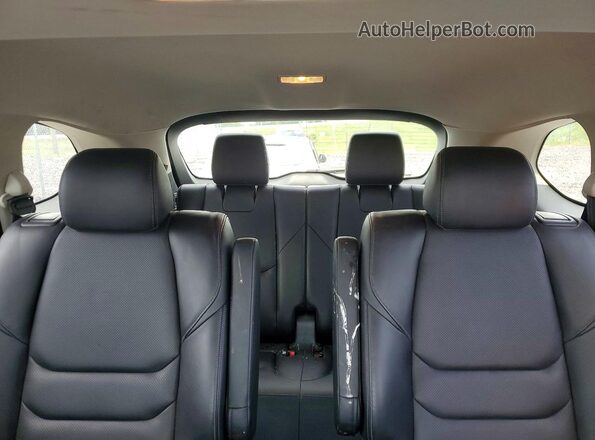 JM3TCBCY8M0500938 2021 MAZDA CX-9 Blue Rear seats view