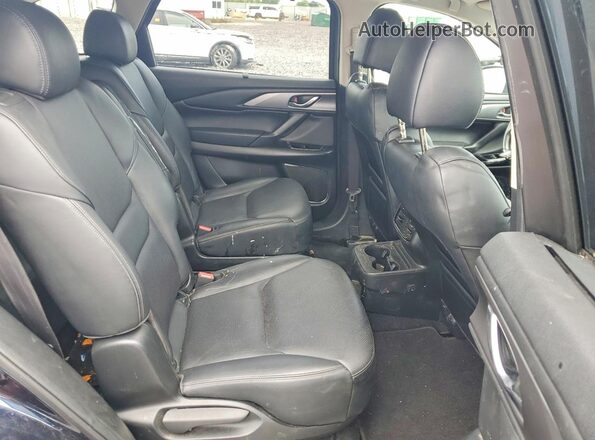 JM3TCBCY8M0500938 2021 MAZDA CX-9 Blue Rear interior view