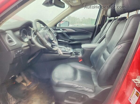 JM3TCBCY9H0133330 2017 MAZDA CX-9 Red Vista interior delantera